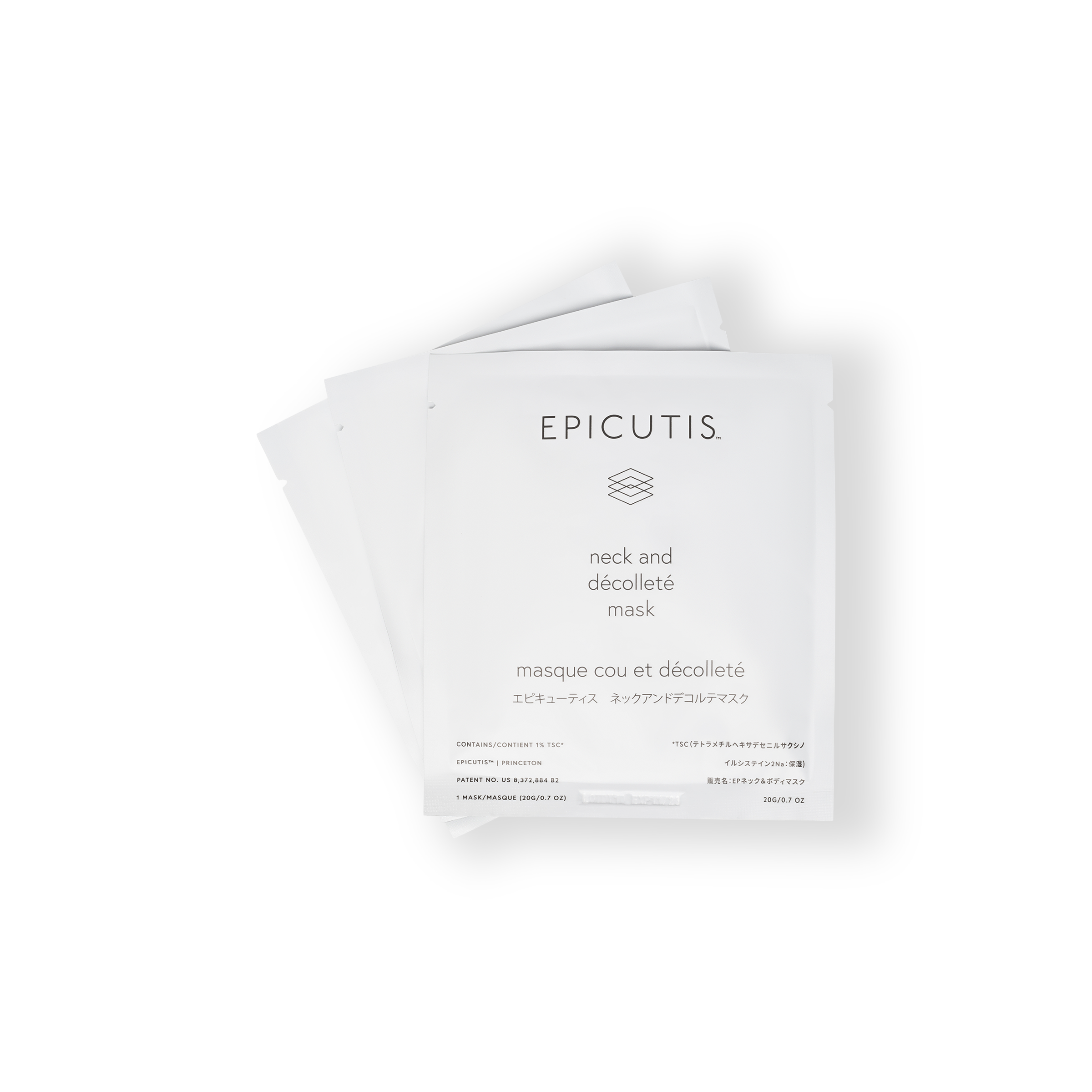 Epicutis Lipid Recovery Mask - Neck and Decollete