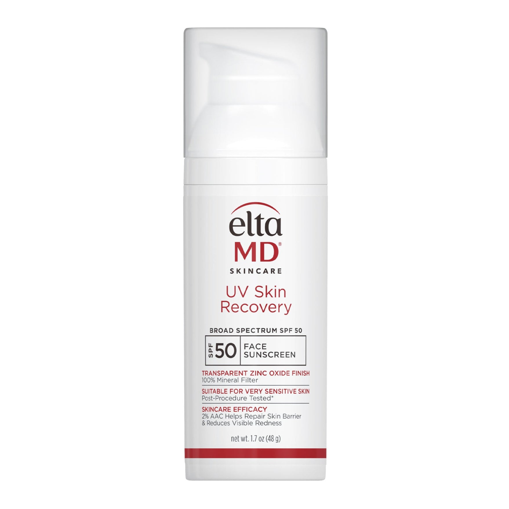 EltaMD UV Skin Recovery Broad Spectrum SPF 50 Face Sunscreen