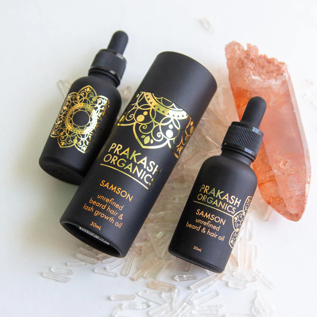 Prakash Organics Samson Unrefined Beard & Hair Oil